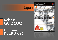 Document of MGS2 Japan